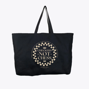 Checkers Not Chess Tote