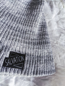 "Salvation" Premium Beanie Hat (Grey)